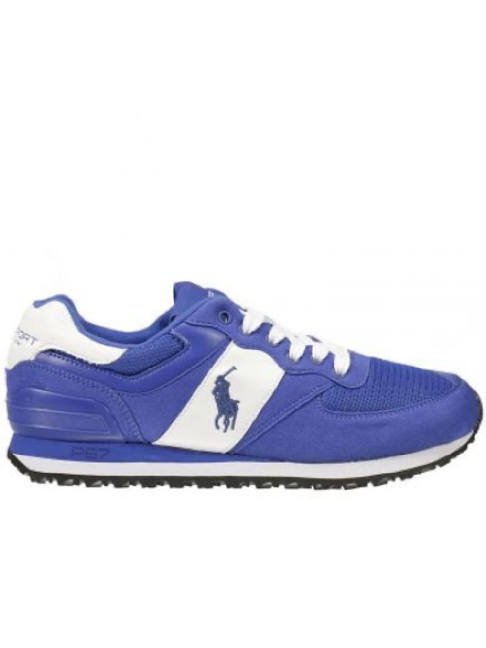 Polo by Ralph Lauren Royal Blue and White Men’s Casual Sneakers